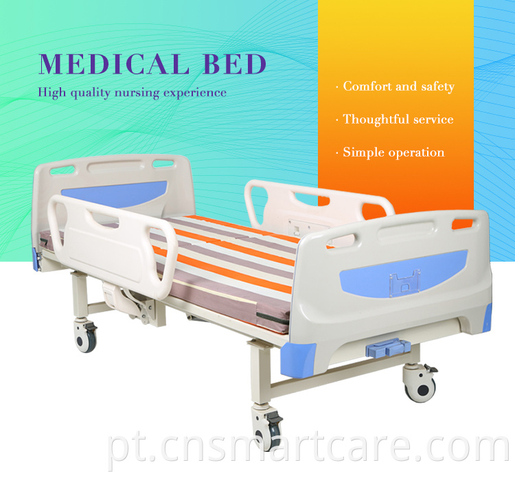 medical patient bed manual hospital bed